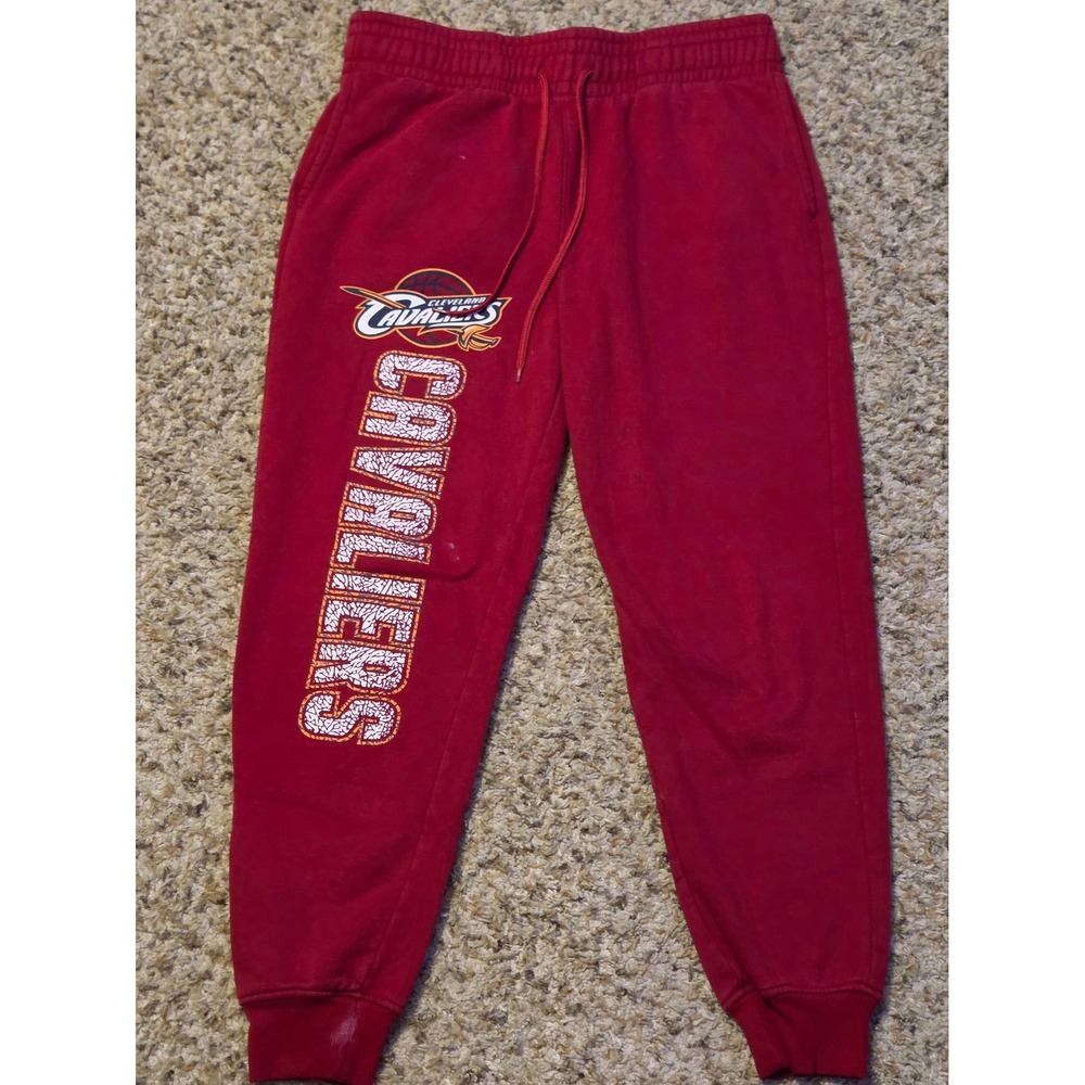 UNK Cleveland Cavaliers‎ Jogger Sweatpants Mens Size Large Red